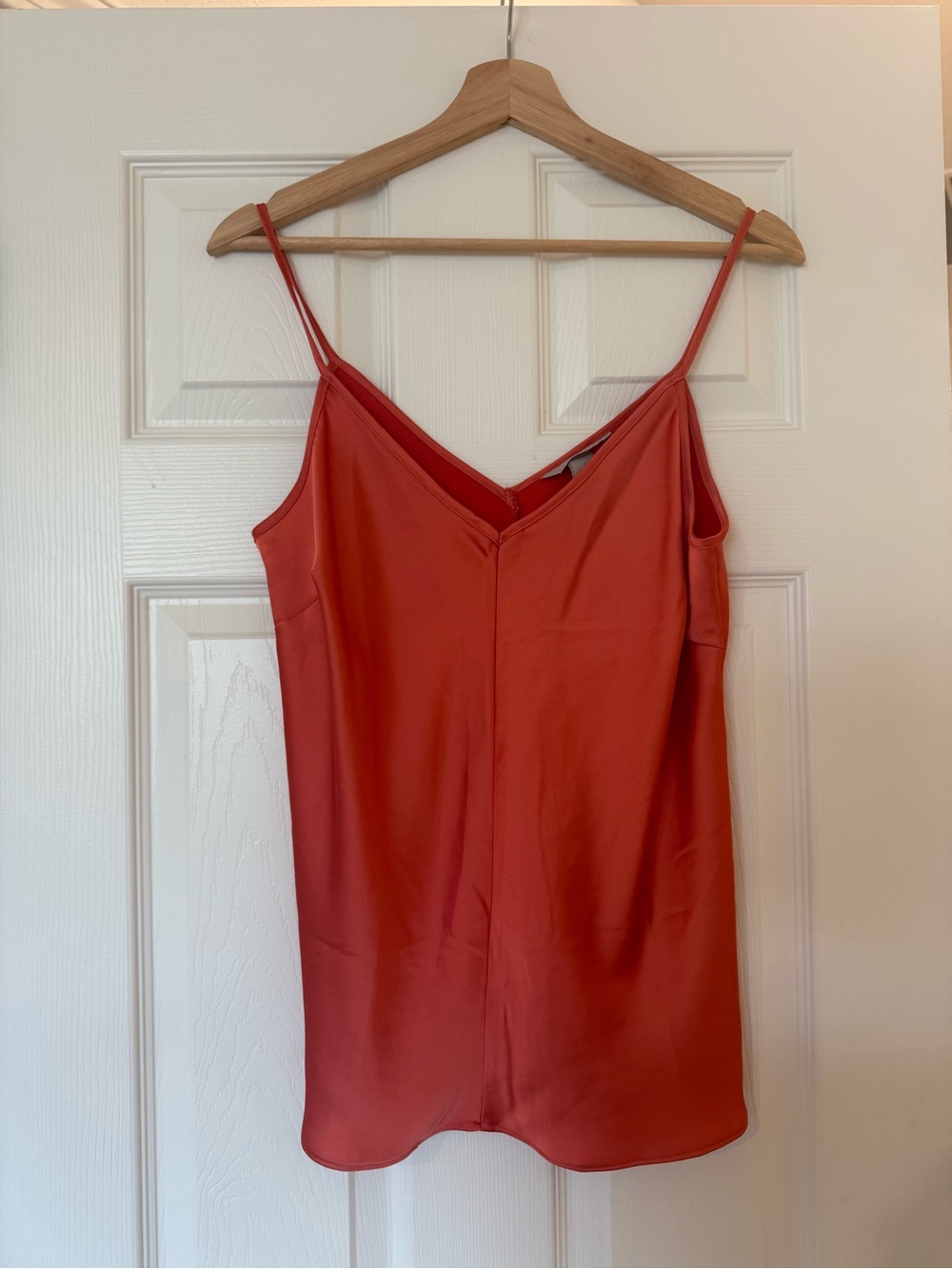V-Neck Cami Tank Top - Coral